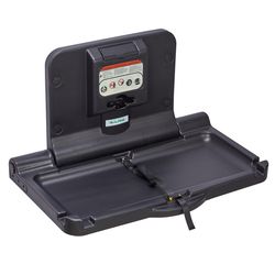 Alpine Industries Black Polypropylene Baby Changing Station 1 pk