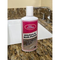 Gel-Gloss No Scent Kitchen & Bath Cleaner & Polish 8 oz Cream