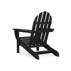 POLYWOOD Ivy Terrace Black HDPE Frame Chair