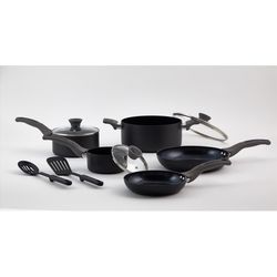 Imusa Mirro Ceramic Coated Aluminum Cookware Set Black