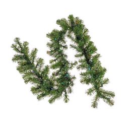 Celebrations 6 ft. L LED Prelit RGBW Brilliant Garland
