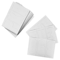 T-H Marine Boating Essentials Vinyl Letter And Number Kits 1 pk