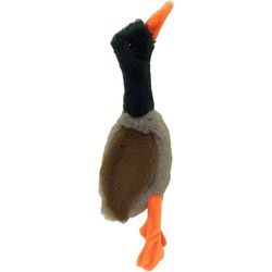 Petsport For Dog Assorted Plush No Stuffies Goose Dog Toy Medium/Large 1 pk