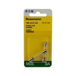Bussmann 8 amps Time Delay Fuse 2 pk