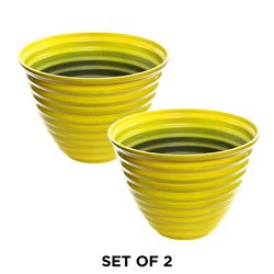 Alpine Plastic Garden Planter Yellow