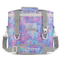 Yukon Outfitters Shibori Tie Dye 30 cans Cooler Tote