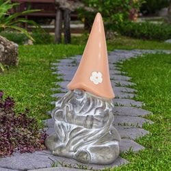 Exhart WindyWings Multicolored Resin 11.5 in. H X 7 in. L X 6 in. W Gnamaste Meditating Statue with