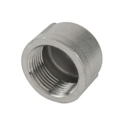 BK Products Proline 3/8 in. FIP in. Stainless Steel 4 in. L Cap