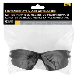 Performance Tool Project Pro Safety Sunglasses Gray Lens Black Frame 1 pc