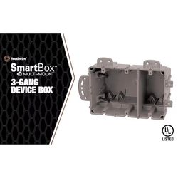 Southwire 55 cu in Rectangle Polycarbonate Box Mount
