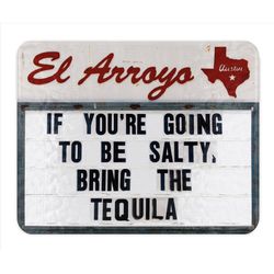 El Arroyo 15 in. L X 12 in. W X 1 in. Glass Be Salty Cutting Board 1 each