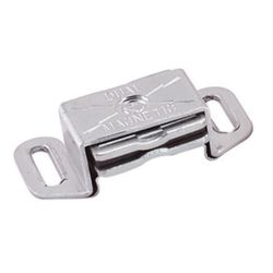 Amerock 1/2 in. H X 1 in. W X 2-3/16 in. D Aluminum Single Magnetic Catch