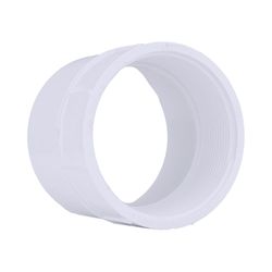 Charlotte Pipe Schedule 40 4 in. Slip X 4 in. D FPT PVC Adapter 1 pk