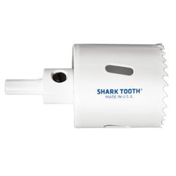 Century Drill & Tool Shark Tooth 2 in. Bi-Metal 1-7/8 in. L X 3/8 in. D One Piece Hole Saw Arbor Inc