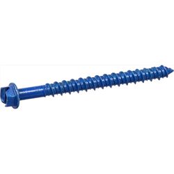HILLMAN Tapper 1/4 in. D X 2.75 in. L Carbon Steel Hex Head Concrete Screw Anchor 100 pk
