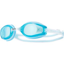 TYR Femme T-72 Petite Blue Polycarbonate/Silicone Mirror Goggles