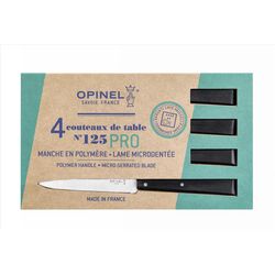 Opinel 4 in. L Stainless Steel Steak Knife Set 4 pc