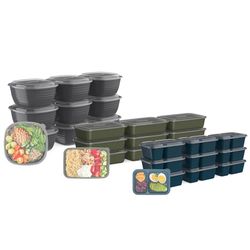 Bentgo Rich Shades Assorted Meal-Prep Container 1 pk