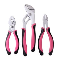 Apollo Tools 3 pc Carbon Steel Pliers Set
