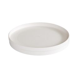 Nordic Ware White Plastic Round Dinner Plate 10 in. D 2 pk