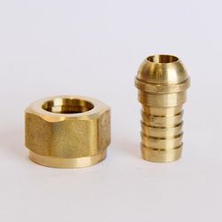 ATC Brass 1/2 in. D X 1/2 in. D Adapter 1 pk