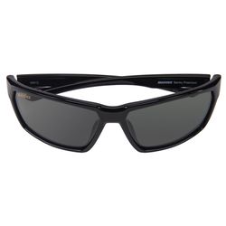 Seachoice Sentry Sunglasses Unisex Shiny Black Frame Grey Lens Polarized