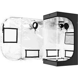 iPower Hydroponic Grow Tent 48 in. H X 24 in. W