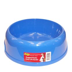 HiLo Blue Plastic 52 oz Pet Dish For Dogs