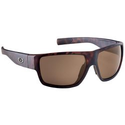 Flying Fisherman Granders Sunglasses Unisex Matte Tortoise Frame Amber Lens Polarized