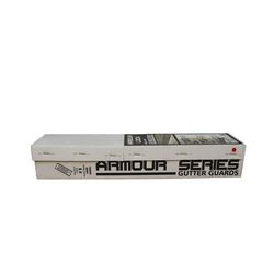Spectra Metal Armour Series 6 in. W X 36 in. L Black Steel Gutter Guard 50 pk