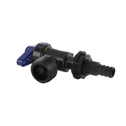 Flair-It Ecopoly 1/2 in. PEX Barb X 3/4 in. D MHT Plastic Washing Machine Valve