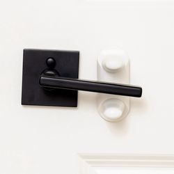 Regalo White Plastic Lever Handle Lock 1 pk