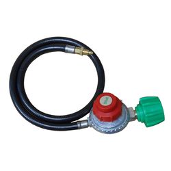 King Kooker Thermoplastic Male Regulator and LP Hose 30 in. L X 2.5 in. W