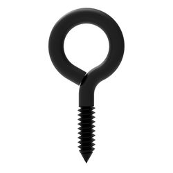 National Hardware 1-5/8 in. D X 1-5/8 in. L Storm Shine Steel Screw Eye 30 lb 1 pk