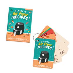 Gift Republic Air Fryer Recipes Card 1 pk