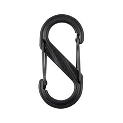 Nite Ize S-Biner Plastic Black Dual Chamber S-Biner