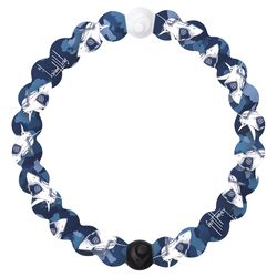 Lokai Unisex Mako Shark Round Blue/White Bracelet Water Resistant Size 6