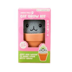 Gift Republic Cat Grow Kit Ceramic 1 pk