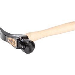 Vaughan Dalluge 21 oz Milled Face Straight Claw Hammer 18 in. Hickory Handle