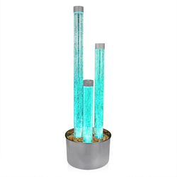 Alpine Metal/Stainless Steel Silver Fountain