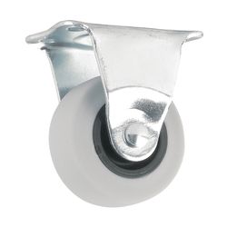 Titan 2 in. D Thermoplastic Rubber Rigid Caster 90 lb 1 pk