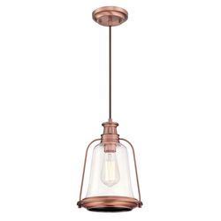 Westinghouse Brynn Washed Copper 1 lights Mini Pendant Light