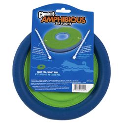 Chuckit! For Dog Assorted Canvas Amphibious Flying Ring Flyer Dog Toy Medium 1 pk