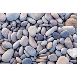 Retailer Sourced Egg Natural River Stone Decorative Stone 0.5 cu ft