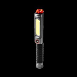 NEBO Big Larry 600 lm Black/Gray LED Rechargeable Work Light Flashlight 18650 Battery