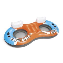 Bestway Multicolored Vinyl Inflatable Rapid Rider II Floating Tube