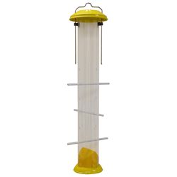 Nature's Way Finch 1.6 qt Metal Bottom Up Bird Feeder 6 ports