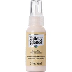 Gallery Glass Peach Tea Craft Paint Interior 2 oz