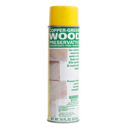 Copper Green Flat Green Solid Oil-Based Wood Preservative 14 oz
