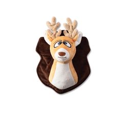 Pet Shop by Fringe Studio Wagsdale For Dog Multicolored Plush Oh Deer Dog Toy 1 pk